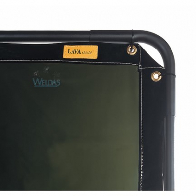 熔岩盾防焊屏框架 卷装 墨绿色中透视防护屏1.81*55m 威特仕55-7446