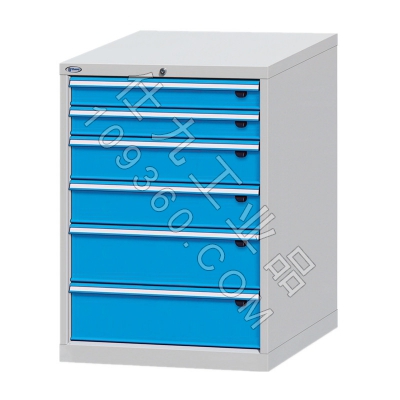 位邦重型工具柜 车间零部件六抽屉工具柜 单轨承重85kg717*725*1000
