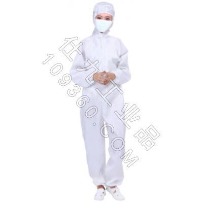 锦禾抗菌防尘防静电连体服KJ-002防水抑菌防霉防腐无尘服 可水洗