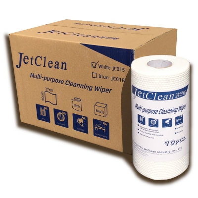 多用途清洁擦拭布白色（单层大卷）洁可林JC015