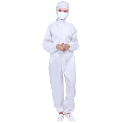 锦禾抗菌防尘防静电连体服KJ-002防水抑菌防霉防腐无尘服 可水洗