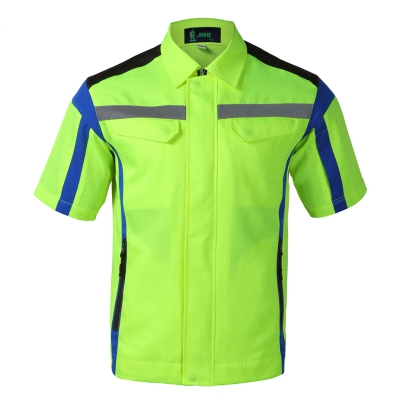 锦禾高空作业服登高工作服夏季短袖茄克套装H07JC1706+H07KA1706