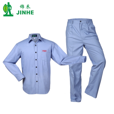 锦禾1级电工作业服6cal 8卡防电弧服工作服套装E1C1501+E1K1501