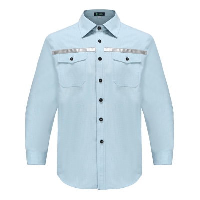 锦禾防静电阻燃双B级防护服长袖衬衫作业服套装工作服H0DCA1901+H0DKA1901