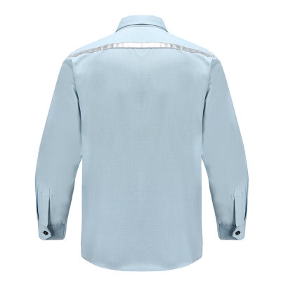 锦禾防静电阻燃双B级防护服长袖衬衫作业服套装工作服H0DCA1901+H0DKA1901