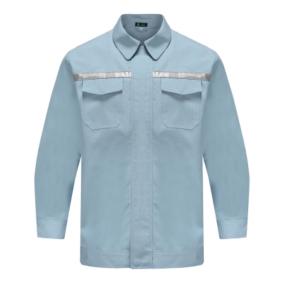 锦禾防静电阻燃双B级防护服春秋茄克工作服套装HDJA1901+H0DKA1901