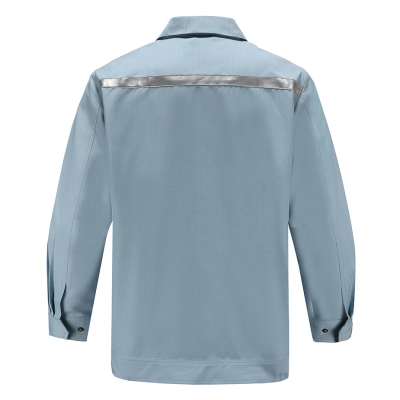 锦禾防静电阻燃双B级防护服春秋茄克工作服套装HDJA1901+H0DKA1901