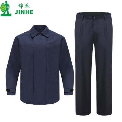 锦禾高温阻燃作业服防金属喷溅防钢水工作服HODJA1902+HODKA1902