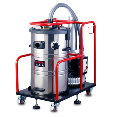 洁德美GV-1578智能工业吸尘器干湿两用 耐酸碱78L强风力工厂车间