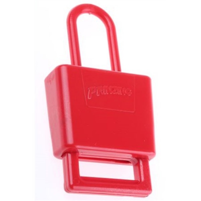 贝迪（brady）PRINZING耐高低温绝缘性锁钩挂钩锁具 红色LH220A