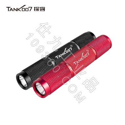 探客tank007家用户外迷你便携强光灯手电筒TK703 一档照明流明120