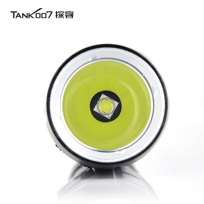 探客tank007户外骑行强光远射手电筒UC17 五档爆闪800流明USB直充