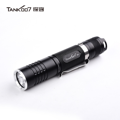 探客tank007户外便携抱夹小直筒强...