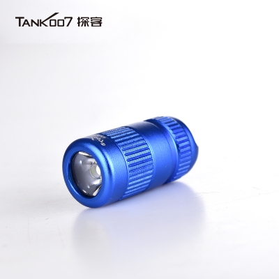 探客tank007家用户外迷你便携强光灯防水吊坠手电E15AI 流明100