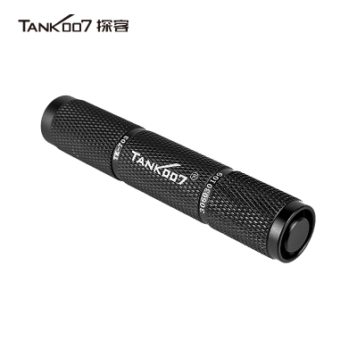 探客tank007家用户外迷你便携强光灯手电筒TK703 一档照明流明120