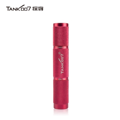 探客tank007家用户外迷你便携强光灯手电筒TK703 一档照明流明120