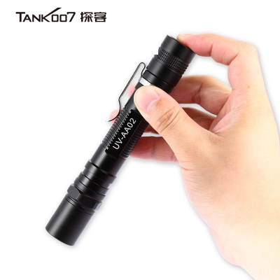 探客tank007玉石珠宝鉴定365nm紫外线手电筒UV-AA02 防伪荧光检测