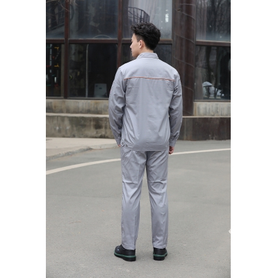 佰益防静电服劳保工装CVC面料耐磨透气工作服安全防护服夏装6002