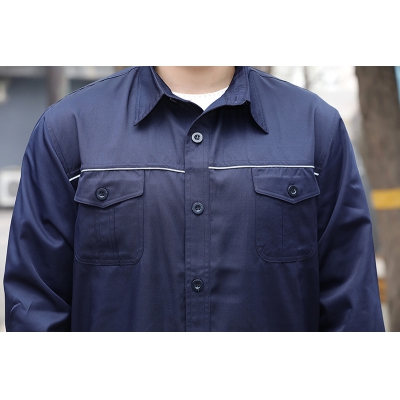 佰益防酸碱防静电工作服涤棉透气安全防护服夏装6006 6007 6008