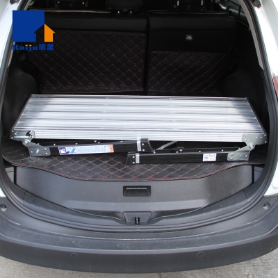 瑞居铝合金工作平台梯可折叠工程架子YQXC-600C高度可调节洗车装修