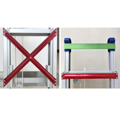 登月DYLT-21型铝合金伸缩升降梯DYSJ系列工程梯2-12米承重150kg