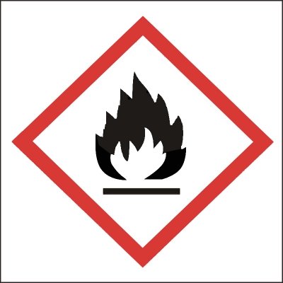 贝迪赛盾 GHS标签易燃物 危险品标识牌 化工厂实验室警示标语