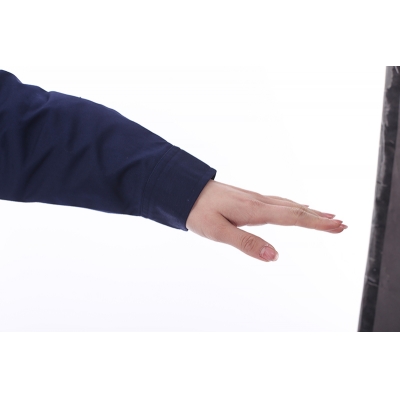 蓝装AUGER长袖春秋防静电工作服套装FHJD102抗静电B级160-190