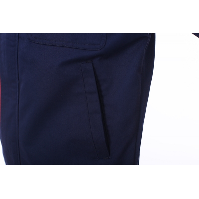 蓝装AUGER长袖春秋防静电工作服套装FHJD102抗静电B级160-190