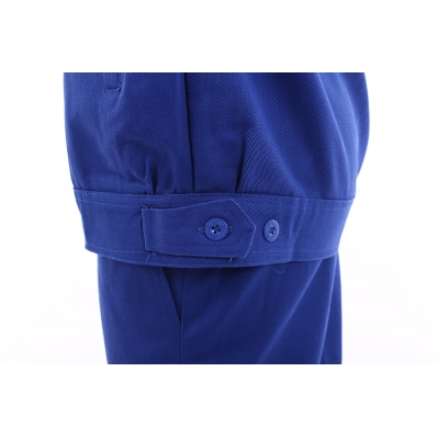 蓝装AUGER长袖春秋防阻燃工作服套装FHZR101防护服160-190