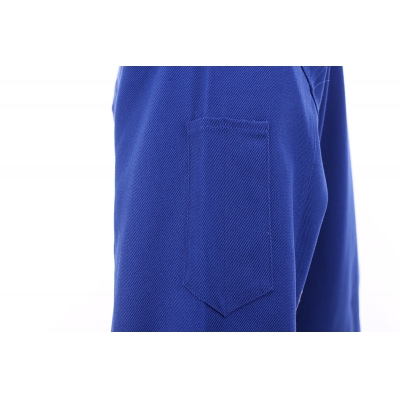 蓝装AUGER长袖春秋防阻燃工作服套装FHZR101防护服160-190