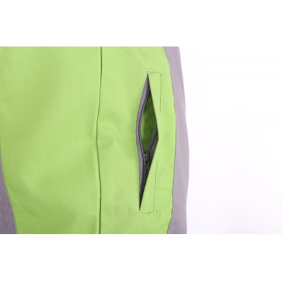 蓝装AUGER春秋工作服LZGZ104长袖工装劳保服套装 灰果绿色160-190