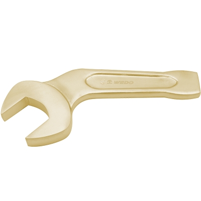 维度WEDO防爆铝青铜弯柄敲击呆扳手AL141B 开口17-70mm