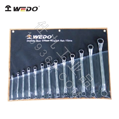 维度WEDO钢制德标双头梅花扳手组套（9件套）WD002B9