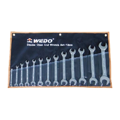 维度WEDO钢制德标双头呆扳手组套（9件套）WD001B9