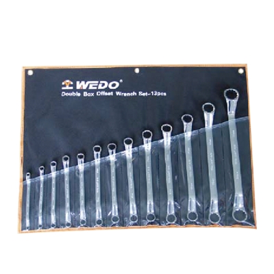 维度WEDO钢制德标双头梅花扳手组套（9件套）WD002B9