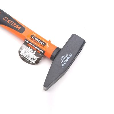 维度WEDO钢制德式包塑柄钳工锤WD662-04 WD662-08 WD662-10 14 16