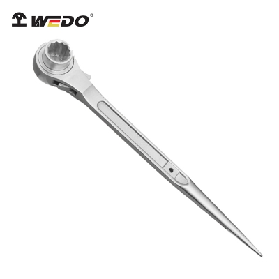 维度WEDO 304不锈钢双面撬棒棘轮扳手ST8130