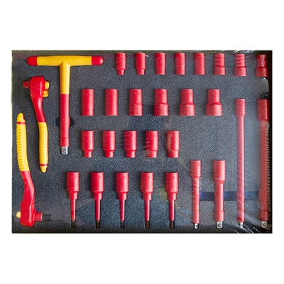 维度WEDO钢制68件新能源汽修绝缘组套IN544J 耐压1KV IN544J-68
