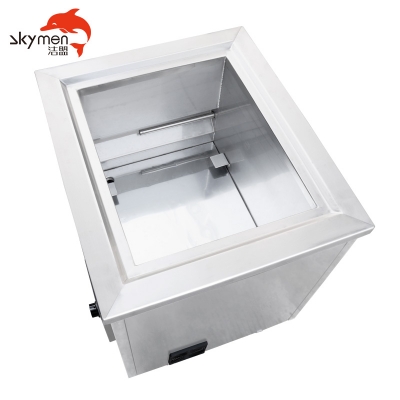 洁盟77L单槽工业**声波清洗机JP-240ST五金零件除蜡除油除锈1200W