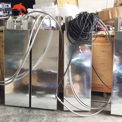 洁盟投入式便携标准**声波振板震动板 工业大功率清洗除锈除蜡