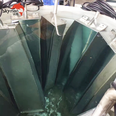 洁盟投入式便携标准**声波振板震动板 工业大功率清洗除锈除蜡