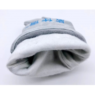 牛二层双层胶水填缝电焊手套34cm 威仕盾G-1649L